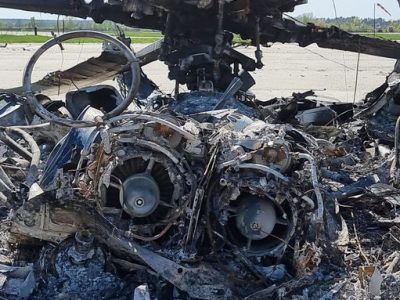 На Донбасі знищили черговий ворожий ударний гелікоптер Мі-28Н  