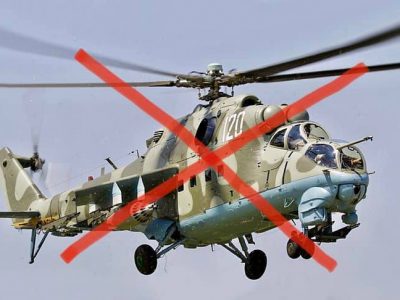 На Луганщині стрілець-зенітник зі Stinger збив російський вертоліт Мі-24  