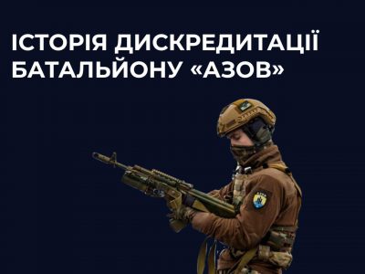 Як трансформувалися фейки російської пропаганди щодо українського полку «Азов»  