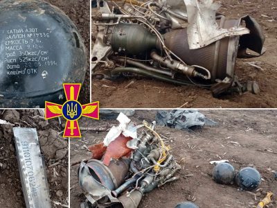 Зенітні ракетні війська України знищили дві ракети окупантів