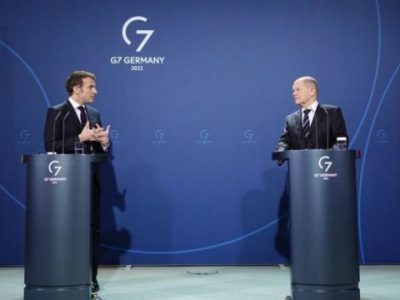 Макрон і Шольц заявили про цілковиту підтримку України  