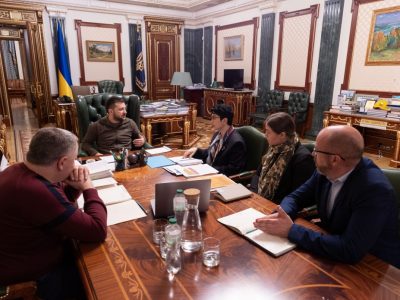 Володимир Зеленський обговорив з Тамілою Ташевою підтримку українських громадян в Криму  