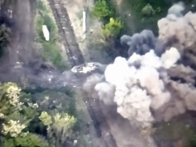 Українські воїни підірвали бойову машину десанту противника  