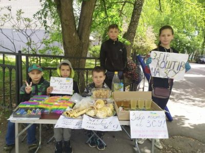 Школярі Вінниці об’єдналися для збору коштів Збройним Силам України  