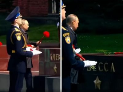 Квіти та ракети – подарунок до Дня Перемоги від президента росії нашій Одесі  