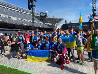 Українські ветерани взяли участь у забігу Soldier Field 10 у Чикаго  