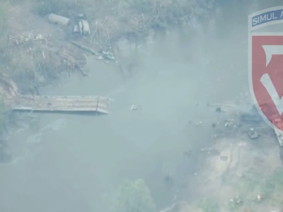 Виговці зруйнували переправу росіян через Сіверський Донець  