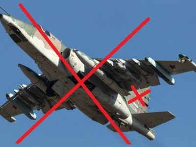Львівські десантники навіки «приземлили» штурмовик рашистів Су-25  