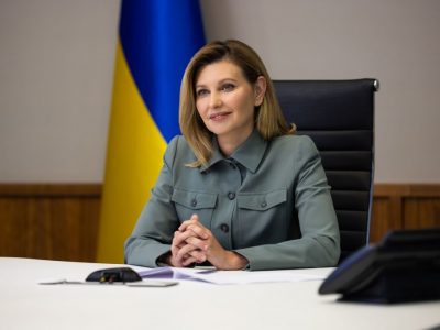 Перша леді Олена Зеленська розповіла французьким ЗМІ про спротив України російській агресії  