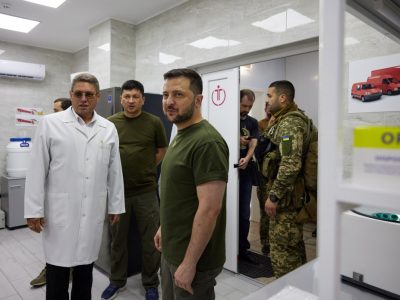 У Миколаєві Глава держави відвідав лікарню швидкої допомоги  