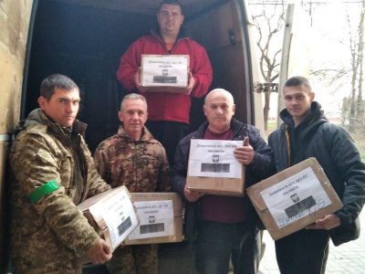 Вінницькі волонтери доставили допомогу захисникам Донеччини  