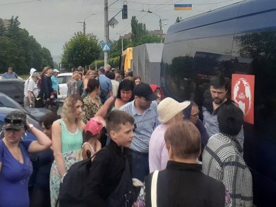 З Донецької області до Німеччини евакуювали 46 мешканців  