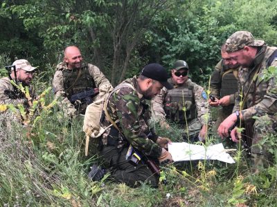 Добровольці Миколаївщини продовжують опановувати тактику дій у тилу ворога  