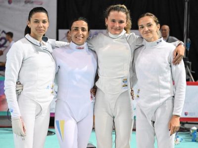 Армійська жіноча збірна з фехтування виборола «бронзу» чемпіонату Європи  