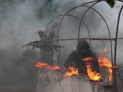 Сили підтримки ЗСУ показали, як навчаються долати страх у різних ситуаціях