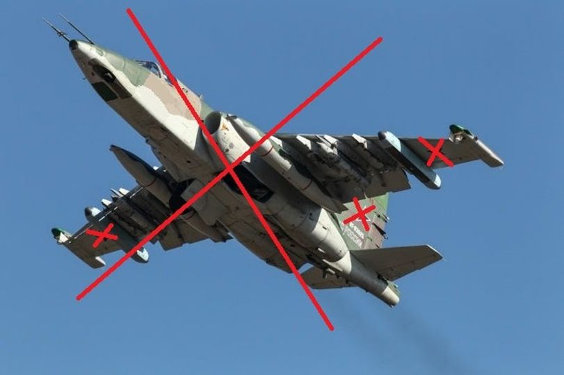 Збито російський Су-25 «Грач». Літак «приземлили» за допомогою ПЗРК «Ігла»