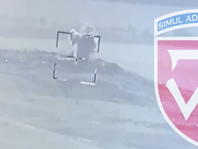 Українські військові знищили групу противника разом з бойовою машиною  