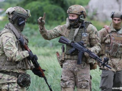 На Київщині в підрозділі Сил ТрО ЗСУ закінчується 10-денний навчальний курс  