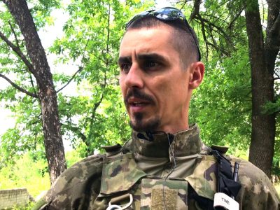 Листівка з фронту: ми відновлюємо Україну в її кордонах, як це написано в Конституції  