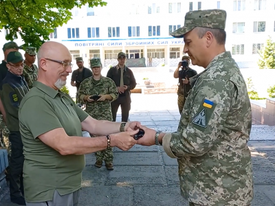 У Вінниці Міністр оборони України нагородив медиків та захисників неба  