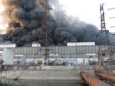 Ворог здійснив авіаудар по території Вуглегірської ТЕС  