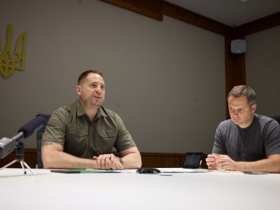 Санкції мають перетворити росію на паперового тигра з картонним мечем – Андрій Єрмак  