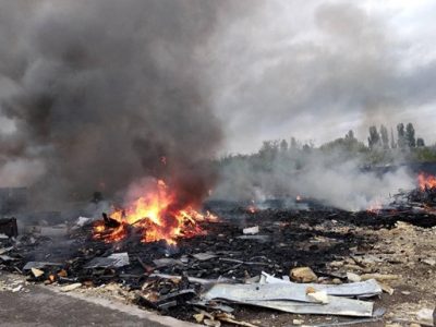 Холодноярці показали, як спалюють бронетехніку росіян  