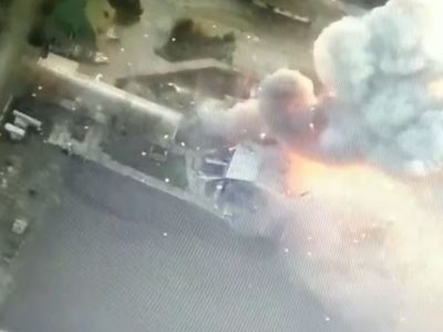 На Ізюмському напрямку українські воїни знищили ворожий склад із боєприпасами  