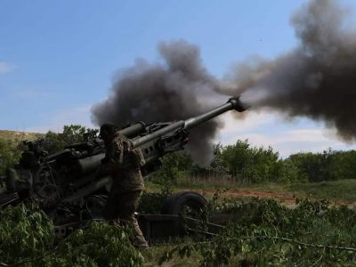 На Донеччині артилеристи-десантники знищили ворожий танк  