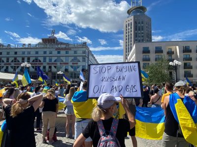 У Стокгольмі відбувся хід вдячності від українців Швеції  