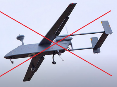 Ворожий безпілотник «Форпост» демілітаризований  