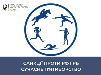 150 спортсменів з росії та білорусі відсторонено від офіційних змагань UIPM та ЕАМР  