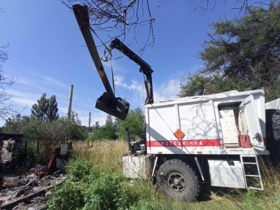 Піротехніки ДСНС знешкодили бойову частину ракети комплексу «Ураган»  