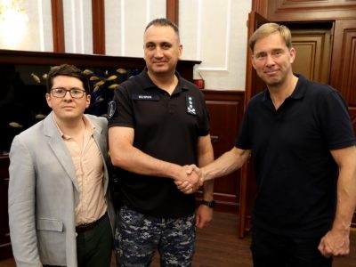 Командувач ВМС ЗС України зустрівся з представниками Великої Британії  