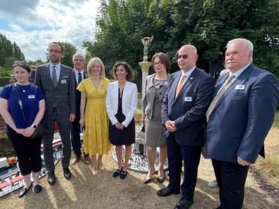 У Бельгії відбулась церемонія відкриття мініатюрної Колони Незалежності України  