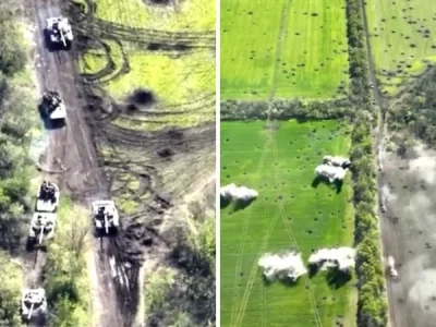 Знищено пів десятка танків Т-72 і дві БМП – працює українська арта  