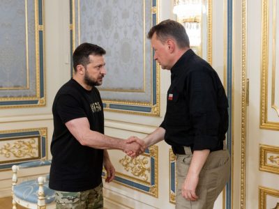 Володимир Зеленський подякував Польщі та її оборонному відомству за підтримку України в боротьбі з росією  