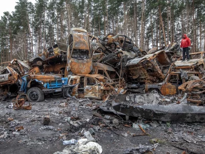 У Гаазі проходить фотовиставка про війну в Україні  