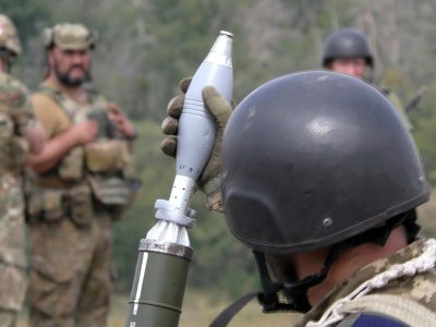 Харківські тероборонівці вчилися бити ворога із ПТРК і мінометів  