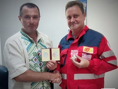 Медалі «За сприяння Збройним Силам України» отримали  працівники «екстренки» Дніпропетровщини  