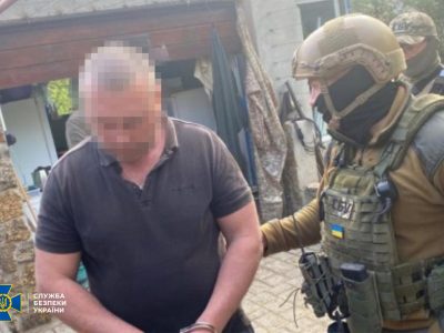 Затримано агента рф, який передавав дані про дислокацію ЗСУ на Сумщині  