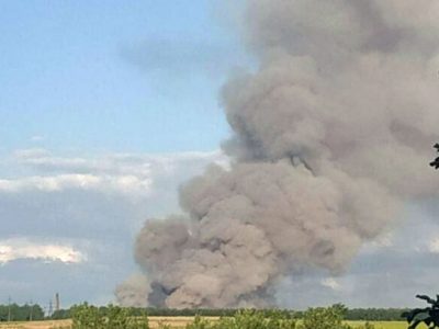 На сході України вибухнув склад із боєприпасами окупантів  