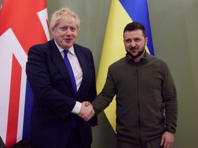 Володимир Зеленський обговорив з Борисом Джонсоном безпекові гарантії для України
