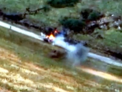 Десантники спалили ще декілька російських танків  