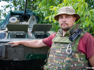 Затрофеєний БТР-82А вже успішно нищить ворога — морпіх «Лексус»  