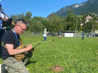 Українські сапери беруть участь у курсі з нетехнічного обстеження територій у Швейцарії  