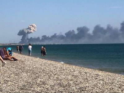 Керманичі окупантів наказують засекречувати факти вибухів на військових об’єктах у Криму  