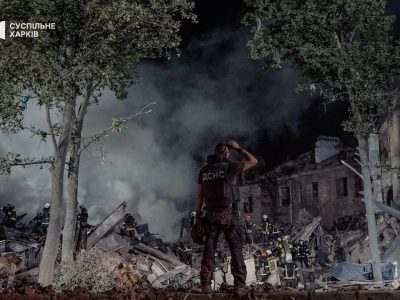 росіяни знову завдали ракетних ударів по Харкову  