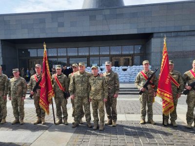 Бригада тероборони з Луганщини отримала Бойовий Прапор  