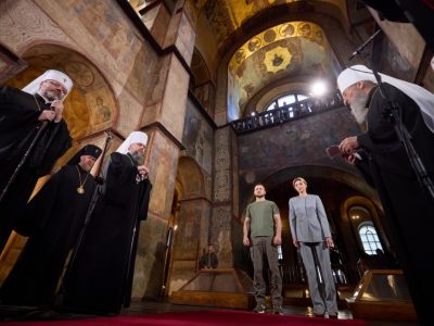 У Софії Київській відбулася молитва за Україну  